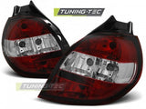 Fanali Posteriori RENAULT CLIO 3 09.05-04.09 RED WHITE