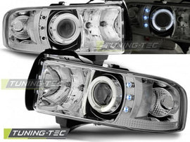 Fari Anteriori DODGE RAM 94-01 ANGEL EYES CHROME