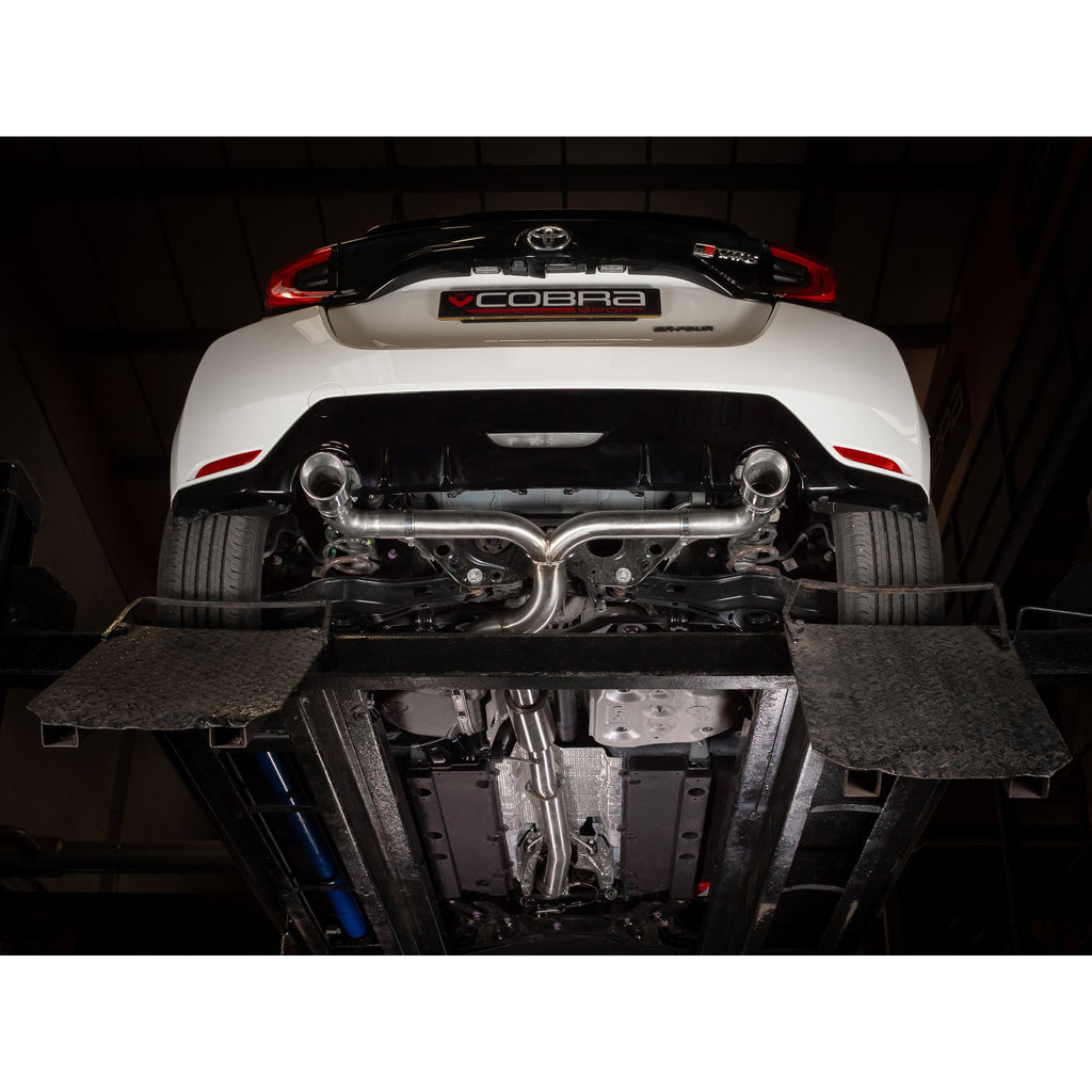 Cobra Sport Scarico sportivo Cat Back Venom Box Delete per Toyota Yaris GR (2020+)