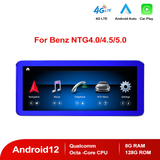 Wireless Carplay Android Auto Android 12 Monitor Navigatore Auto Mercedes C200 C180 W204 W205 S205 C253 WIFI Google Touch Screen Multimedia Stereo