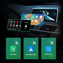 Carica l&#39;immagine nel visualizzatore di Gallery, Wireless CarPlay Android Auto MMI Prime BMW Serie 1 2 3 4 5 6 7 X1 X3 X4 X5 X6 X7 I3 I8 e Mini F54, F55, F56, F57, F60/R60, R61 con sistema CIC NBT EVO  GPS Navigation Kit