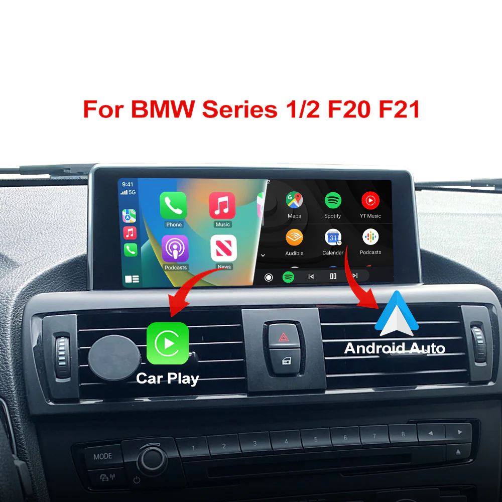 Wireless CarPlay Android Auto Multimedia Car Dvd Player 8.8" BMW Serie 1 F20 F21 2011-2014 Serie 2 F22 2013-2017 Head Unit Touch Screen