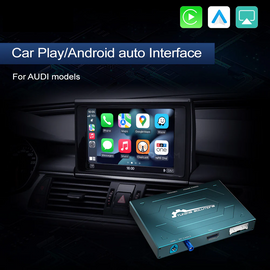 Wireless Apple CarPlay MirrorLink Audi Q3 Q5 Q7 A1 A3 A4 A5 A6 A7 A8 S5 S7 with 3G/3G+/MIB MMI/Symphony/Concert Prime Multimedia Box