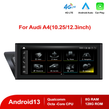 Load image into Gallery viewer, Touchscreen Carplay Android Auto Interface 10.25&#39;&#39; 12.3&#39;&#39; Audi A3 A4 A5 Q3 Q5 Q7 Android13.0 8+128GB GPS Car Multimedia Player Navigation