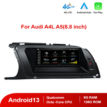 Load image into Gallery viewer, Touchscreen Carplay Android Auto Interface 8.8 pollici Audi A4L A5 S4 S5 RS4 RS5 Q5 2009-2018 Upgrade Car Radio GPS Navi Multimedia Amplifier