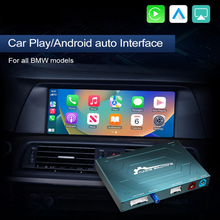 Carica l&#39;immagine nel visualizzatore di Gallery, Wireless CarPlay Android Auto MMI Prime BMW Serie 1 2 3 4 5 6 7 X1 X3 X4 X5 X6 X7 I3 I8 e Mini F54, F55, F56, F57, F60/R60, R61 con sistema CIC NBT EVO  GPS Navigation Kit