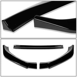 Lip Paraurti Anteriore SK-Import Nero Lucido ABS Volkswagen Golf Mk8 - foto 2