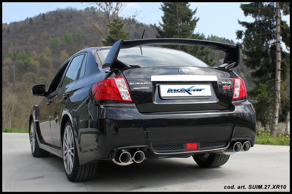 Scarico completo cat-back Subaru Impreza Mk3 GE/GH Facelift WRX STI 300cv 4WD 10My | Inoxcar