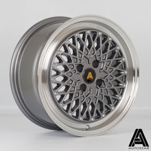 Cerchio in lega Autostar Minus 16x7.5 4x100 ET35 Gunmetal Polished Lip