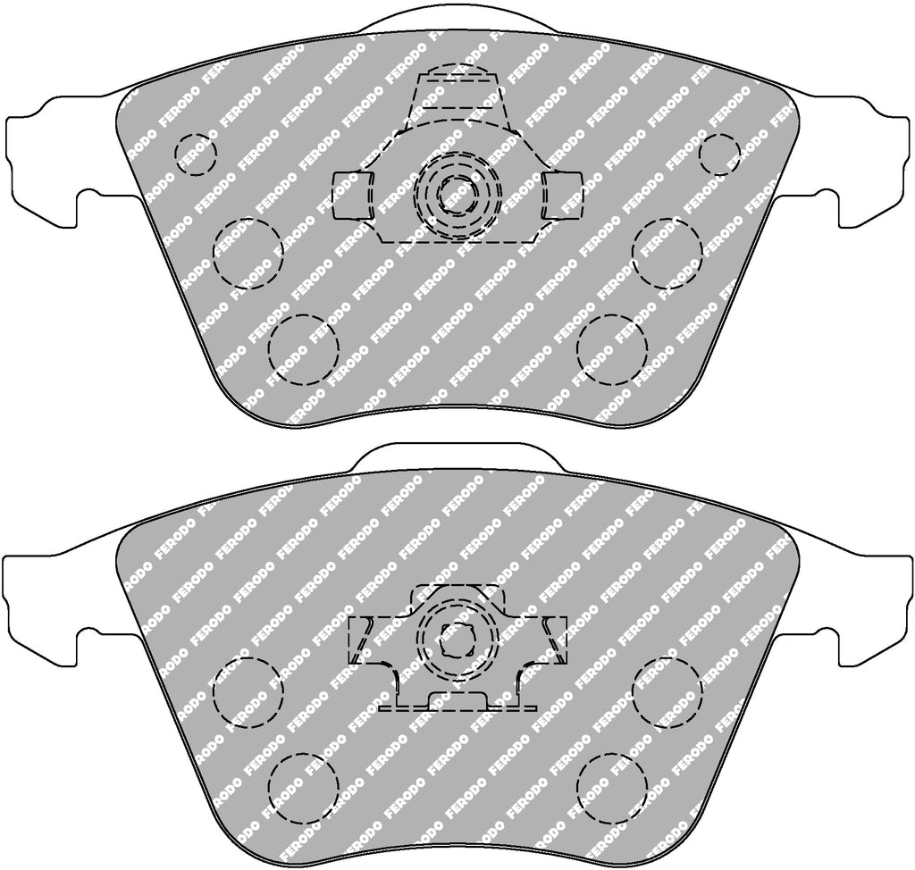 Pastiglie freni racing Ferodo DS1.11 anteriori Audi A4 B5, A6 C5