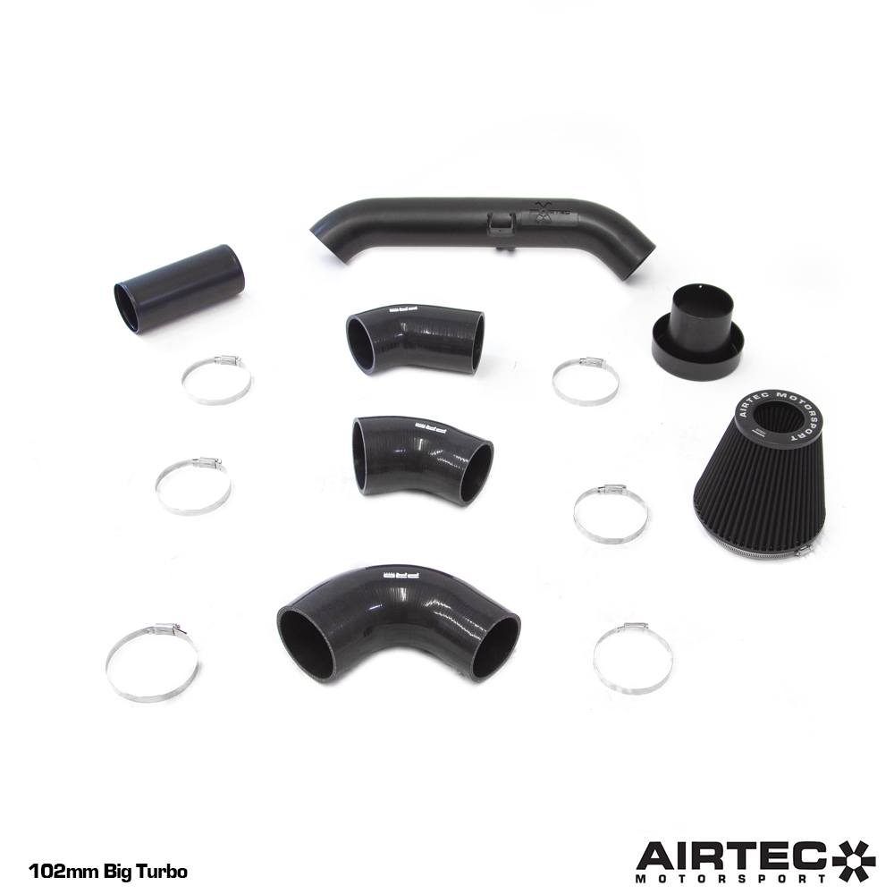 AIRTEC Motorsport Kit tubo di aspirazione allargato da 90 mm per Focus RS Mk2 (opzioni Stock RS Turbo e Big Turbo) - dettaglio 6