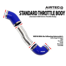 Carica l'immagine nel visualizzatore di Gallery, Tubi Big Boost AIRTEC Motorsport da 2,5 pollici con lato freddo da 70 mm per Focus ST e RS Mk2 - dettaglio 3