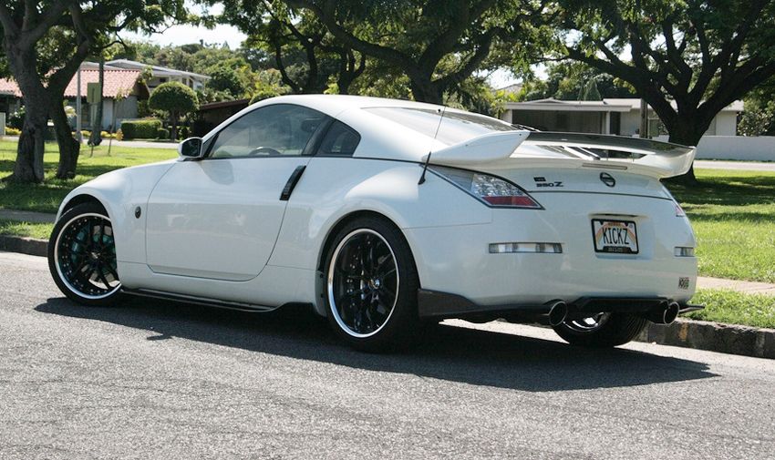 Spoiler Posteriore Nismo 2 Style SK-Import Nissan 350Z Z33 Vetroresina - foto 4