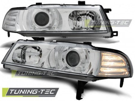 Fari Anteriori HONDA PRELUDE 02.92-01.97 ANGEL EYES CHROME