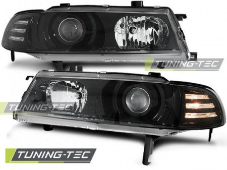 Fari Anteriori HONDA PRELUDE 02.92-01.97 ANGEL EYES BLACK
