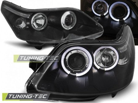 Fari Anteriori CITROEN C4 04-10 ANGEL EYES BLACK