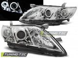 Fari Anteriori TOYOTA CAMRY 6 XV40 06-09 ANGEL EYES CHROME