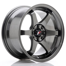 Carica l'immagine nel visualizzatore di Gallery, Cerchio in Lega JAPAN RACING JR3 15x8 ET25 4x100/114 Gun Metal