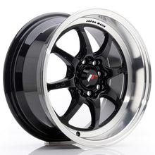 Load image into Gallery viewer, Cerchio in Lega JAPAN RACING TF2 15x7.5 ET30 4x100/114 Gloss Black