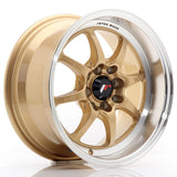 Cerchio in Lega JAPAN RACING TF2 15x7.5 ET30 4x100/114 Gold