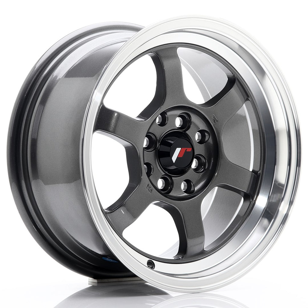 Cerchio in Lega JAPAN RACING JR12 15x7,5 ET26 4x100/114 Gun Metal