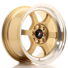 Carica l'immagine nel visualizzatore di Gallery, Cerchio in Lega JAPAN RACING JR12 15x7,5 ET26 4x100/114 Gold