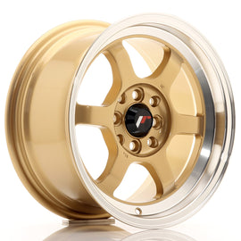 Cerchio in Lega JAPAN RACING JR12 15x7.5 ET26 4x100/114 Gold