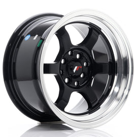 Cerchio in Lega JAPAN RACING JR12 15x8,5 ET13 4x100/114 Gloss Black