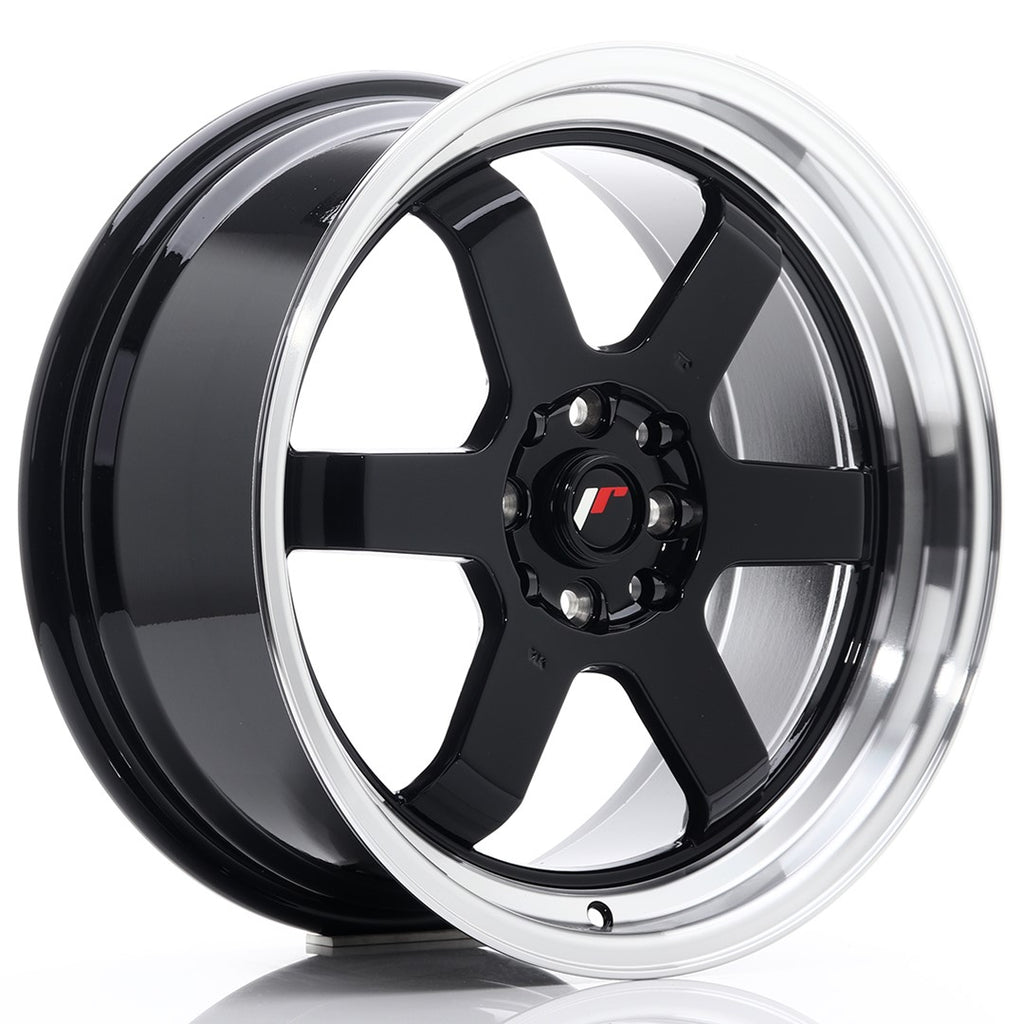 Cerchio in Lega JAPAN RACING JR12 17x8 ET33 5x100/114 Gloss Black