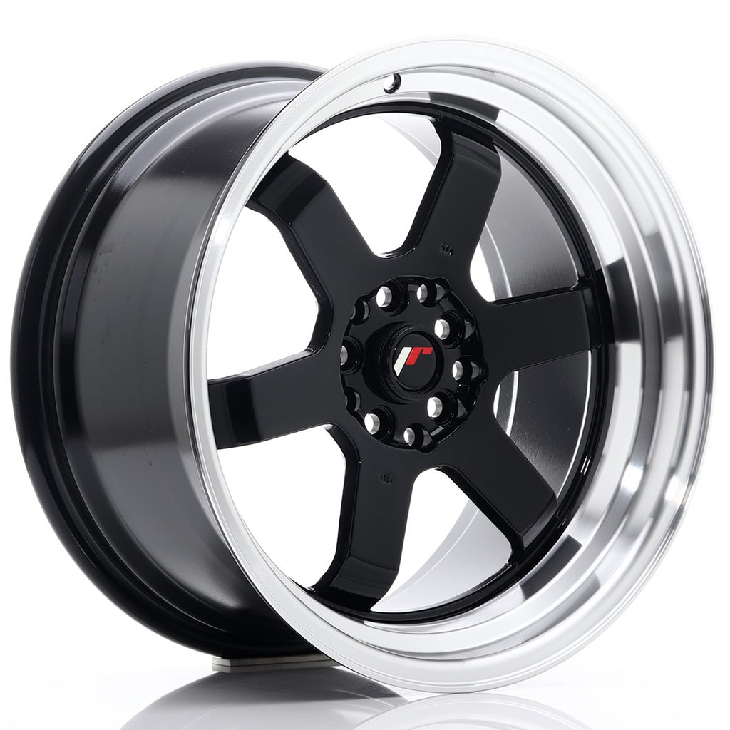 Cerchio in Lega JAPAN RACING JR12 17x9 ET25 5x100/114 Gloss Black