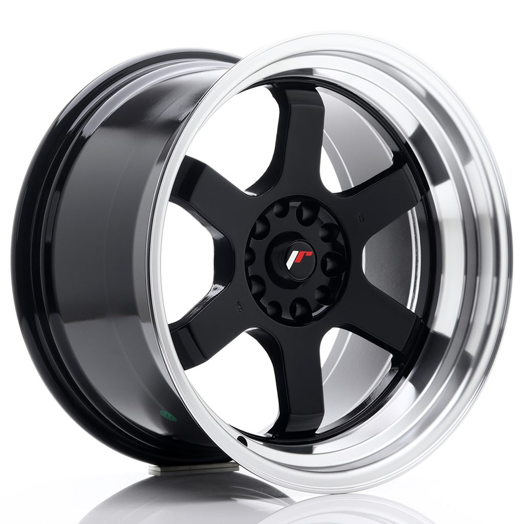 Cerchio in Lega JAPAN RACING JR12 18x10 ET20 5x114/120 Gloss Black