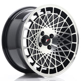 Cerchio in Lega JAPAN RACING JR14 16x8 ET15 4x100 Gloss Black Machined Face