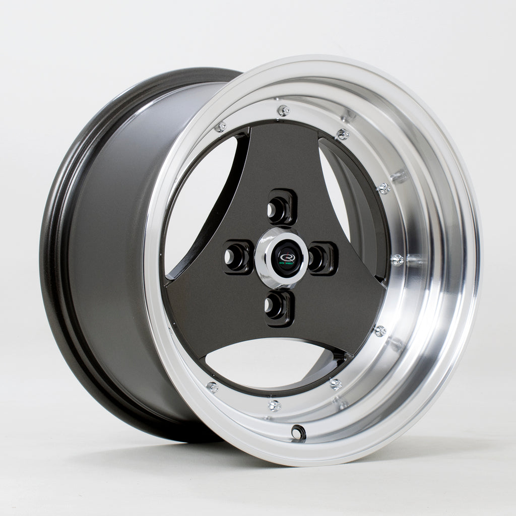 Cerchio in lega Rota Wheels Triad 15x8 4x100 ET0 Gunmetal