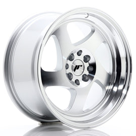 Cerchio in Lega JAPAN RACING JR15 16x8 ET25 4x100/108 Silver Machined Face