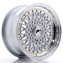 Load image into Gallery viewer, Cerchio in Lega JAPAN RACING JR9 15x7 ET20 4x100/108 Silver w/Machined Lip