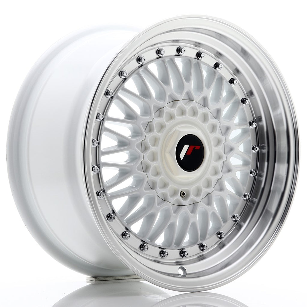 Cerchio in Lega JAPAN RACING JR9 16x8 ET25 4x100/108 White w/Machined Lip