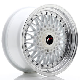 Cerchio in Lega JAPAN RACING JR9 16x8 ET25 4x100/108 White w/ Machined Lip