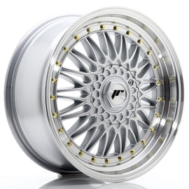 Cerchio in Lega JAPAN RACING JR9 18x8 ET40 5x112/114 Silver w/ Machined Lip