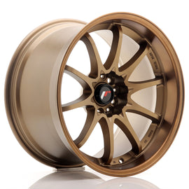 Cerchio in Lega JAPAN RACING JR5 18x10.5 ET12 5x114.3 Dark Anodized Bronze