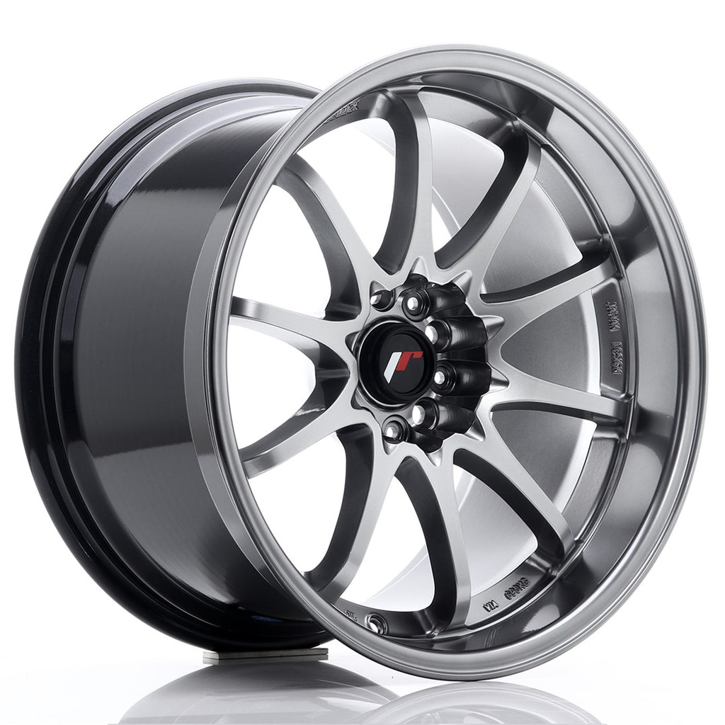 Cerchio in Lega JAPAN RACING JR5 18x10,5 ET12 5x114,3 Hyper Black
