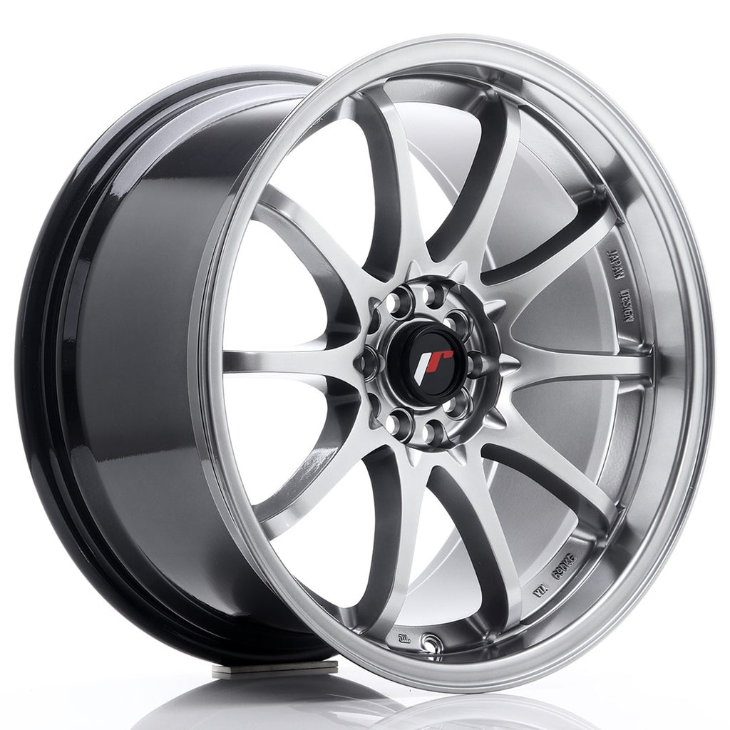 Cerchio in Lega JAPAN RACING JR5 18x9,5 ET38 5x100/114,3 Hyper Black