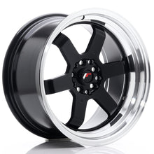 Carica l'immagine nel visualizzatore di Gallery, Cerchio in Lega JAPAN RACING JR12 17x9 ET25 4x100/114 Gloss Black
