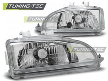 Carica l&#39;immagine nel visualizzatore di Gallery, Fari Anteriori HONDA CIVIC EG 09.91-08.95 2 Porte/3 Porte CHROME