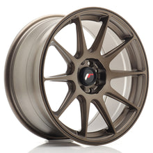 Load image into Gallery viewer, Cerchio in Lega JAPAN RACING JR11 17x8.25 ET35 5x112/114.3 Matt Bronze