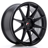 Cerchio in Lega JAPAN RACING JR11 19x8.5 ET35-40 5H con foratura su misura Matt Black