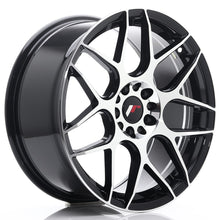 Carica l&#39;immagine nel visualizzatore di Gallery, Cerchio in Lega JAPAN RACING JR18 18x8.5 ET40 5x112/114 Black Machined