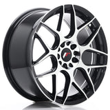 Cerchio in Lega JAPAN RACING JR18 18x8.5 ET40 5x112/114 Black Machined