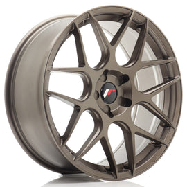 Cerchio in Lega JAPAN RACING JR18 20x8,5 ET20-40 5H con foratura su misura Matt Bronze