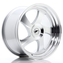Load image into Gallery viewer, Cerchio in Lega JAPAN RACING JR15 19x10 ET35 con foratura su misura Silver Machined Face