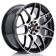 Load image into Gallery viewer, Cerchio in Lega JAPAN RACING JR18 17x8 ET35 5x100/114 Gloss Black Machined Face